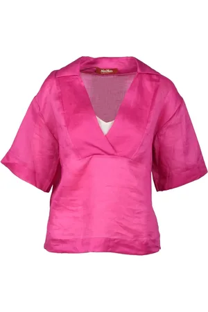 Max Mara Bluzki, Kobieta, Różowy, S, Bluzka