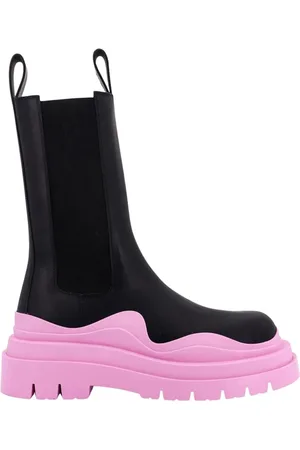 Bottega Veneta Buty, Kobieta, Czarny, 36 EU, Skórzane Buty Tire Damskie Wsuwane