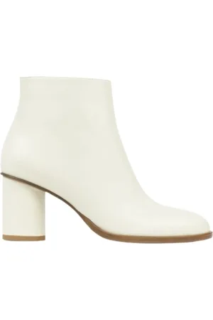 ATELIER CONTENT Buty, Kobieta, Biały, 40 EU, Stylowy Botek dla Kobiet