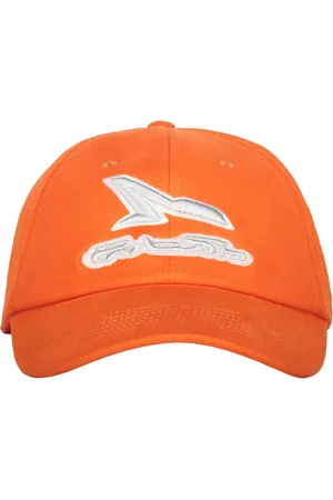AMBUSH Akcesoria, Mężczyzna, Pomarańczowy, ONE SIZE, Bawełniana Czapka Baseball z Twardym Daszkiem