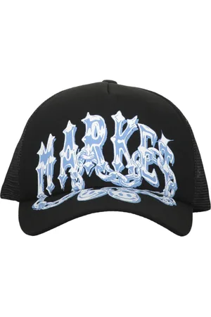 MARKET Akcesoria, Mężczyzna, Czarny, ONE SIZE, Logo Print Baseball Cap