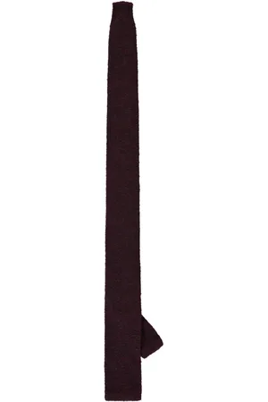 corneliani Akcesoria, Mężczyzna, Czerwony, ONE SIZE, Sweter Krawat w Mieszance Wełny