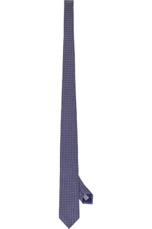 corneliani Akcesoria, Mężczyzna, Fioletowy, ONE SIZE, Jedwabny Krawat Jacquardowy