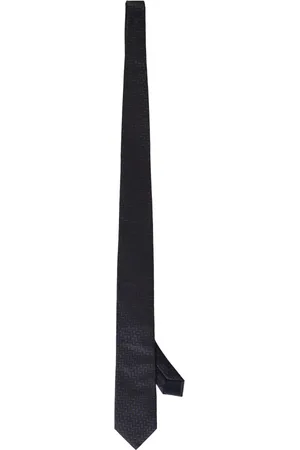 corneliani Akcesoria, Mężczyzna, Szary, ONE SIZE, Jedwabny Krawat Jacquardowy