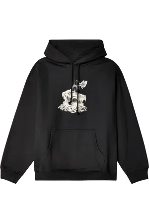 Rassvet Bluzy, Mężczyzna, Czarny, M, Bluza z kapturem i nadrukiem