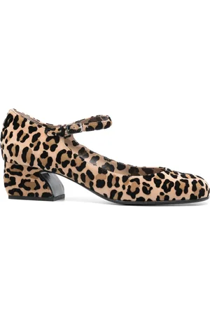 Sergio Rossi Buty, Kobieta, Wielobarwność, 38 EU, Zamsz, Mini Leo Flock Print Obcasy