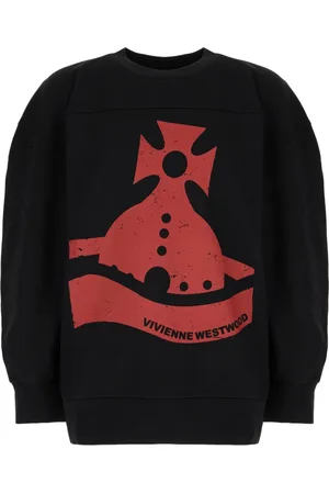 Vivienne Westwood Bluzy, Mężczyzna, Czarny, M, Stylowy Sweatshirt dla Trendy Look