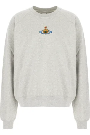 Vivienne Westwood Bluzy, Mężczyzna, Szary, L, Stylowy Sweter dla Modnego Looku