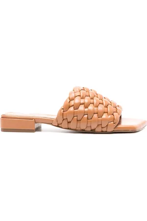 Souliers Martinez Buty, Kobieta, Beżowy, 37 EU, Sandały z plecioną skórą
