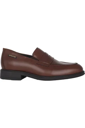 Mephisto Buty, Mężczyzna, brązowy, 44 1/2 EU, Brązowe Męskie Mokasynyy - Styl i Komfort
