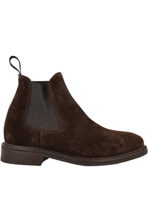Berwick Buty, Kobieta, brązowy, 36 EU, Zamsz, Zamszowe Chelsea Buty Brązowe