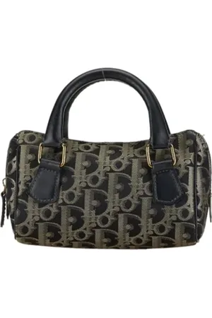 Dior Pre-owned, Kobieta, Niebieski, ONE SIZE, Pre-owned Canvas handbags