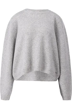 True Religion Swetry, Kobieta, Szary, L, Oversized Sweter z Wełny