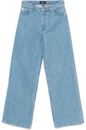 A.P.C. Jeansy, Kobieta, Niebieski, W25, Bawełna, Niebieskie jeansy z pięcioma kieszeniami