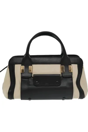 Chloé Pre-owned, Kobieta, Czarny, ONE SIZE, Skóra, Pre-owned Skórzane torebki