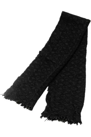 LOUIS VUITTON Pre-owned, Kobieta, Czarny, ONE SIZE, Wełna, Pre-owned Wool scarves