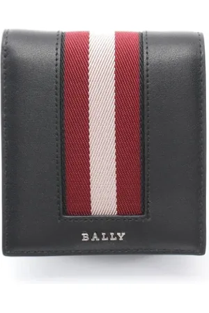 Bally Pre-owned, Mężczyzna, Czarny, ONE SIZE, Skóra, Pre-owned skórzane portfele