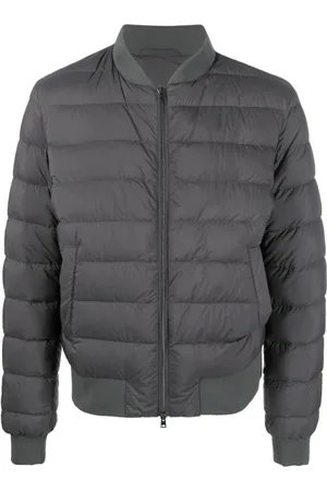 HERNO Kurtki, Mężczyzna, Szary, XL, Nylon, Kurtka puchowa