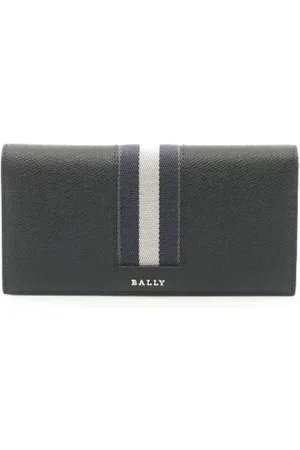Bally Pre-owned, Mężczyzna, Czarny, ONE SIZE, Skóra, Pre-owned skórzane portfele