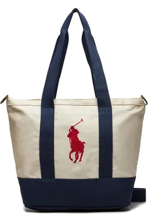 Ralph Lauren Torebki, unisex, Biały, ONE SIZE, Bawełna, Torebka