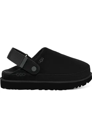 UGG Buty, Kobieta, Czarny, 33 EU, Zamsz, Klapki Goldenstar
