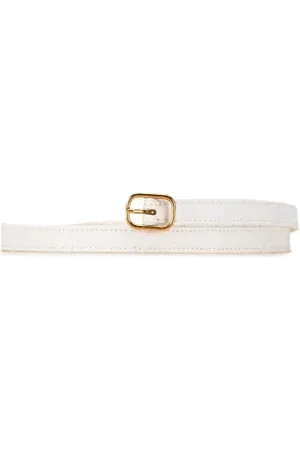 LOUIS VUITTON Pre-owned, Kobieta, Biały, ONE SIZE, Bawełna, Pre-owned Cotton belts