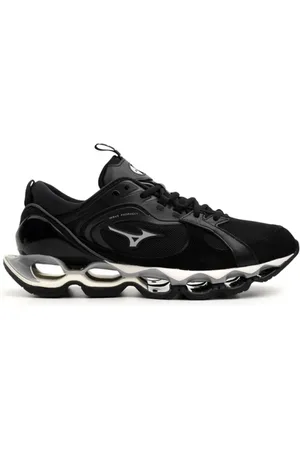Mizuno Buty, Mężczyzna, Czarny, 40 1/2 EU, Skóra, Sneakersy Low-Top