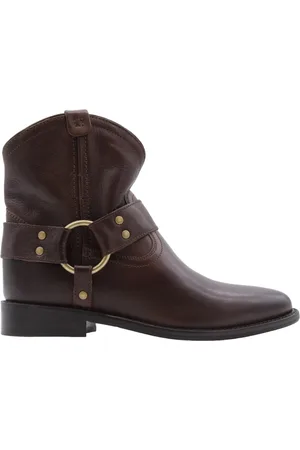 Bronx Buty, Kobieta, brązowy, 36 EU, Stylowe Botki z Detaliem Bobbel