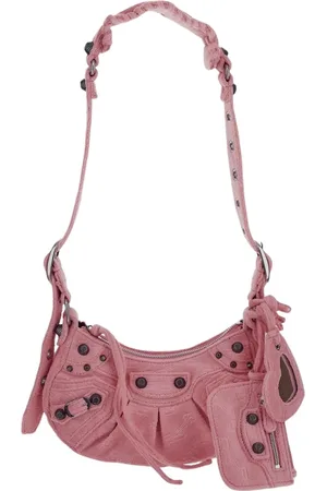 Balenciaga Torebki, Kobieta, Różowy, ONE SIZE, Len, XS Sponge Bag