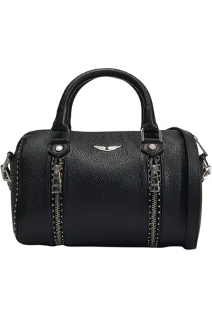 Zadig & Voltaire Torebki, Kobieta, Czarny, ONE SIZE, Bawełna, Słoneczna Torebka Shopper