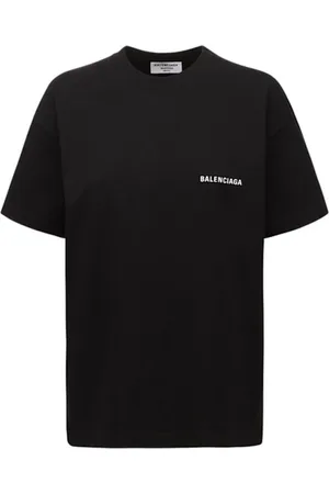 Balenciaga Koszulki, Mężczyzna, Czarny, M, Bawełna, T-Shirt