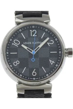 LOUIS VUITTON Pre-owned, Mężczyzna, Czarny, ONE SIZE, Skóra, Pre-owned Stainless Steel watches