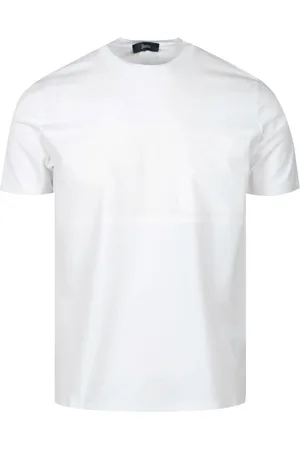 HERNO Koszulki, Mężczyzna, Biały, 3XL, Koszulka T-shirt