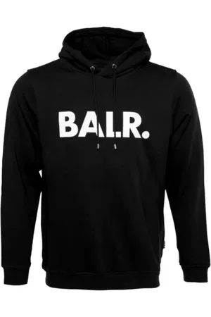 BALR. Bluzy, Mężczyzna, Czarny, S, Bluza z kapturem