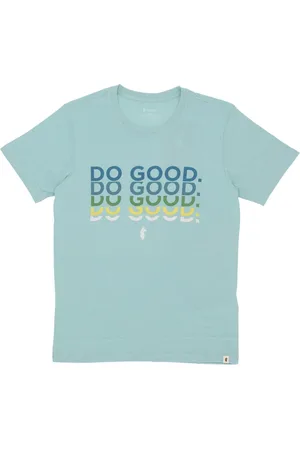 COTOPAXI Koszulki, Mężczyzna, Zielony, S, Rób Dobrze Powtarzaj Tee Sea Glass