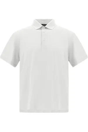 HERNO Koszulki, Mężczyzna, Biały, L, Koszulka Polo