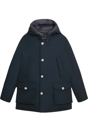 Woolrich Kurtki, Mężczyzna, Niebieski, 2XL, Bawełna, Parka Arctic