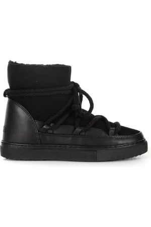 INUIKII Buty, Kobieta, Czarny, 36 EU, Skóra, Klasyczne Zimowe Botki