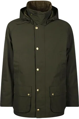 Barbour Kurtki, Mężczyzna, Zielony, XL, Bawełna, Zimowa Kurtka Pikowana, Wodoodporna