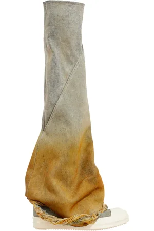 Rick Owens Buty, Kobieta, Wielobarwność, 38 EU, Denim, Botki Denim Fetish