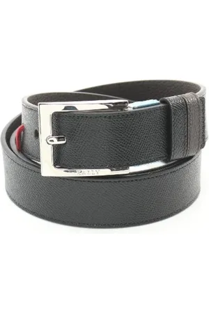 Bally Pre-owned, Mężczyzna, Czarny, ONE SIZE, Skóra, Pre-owned Leather belts