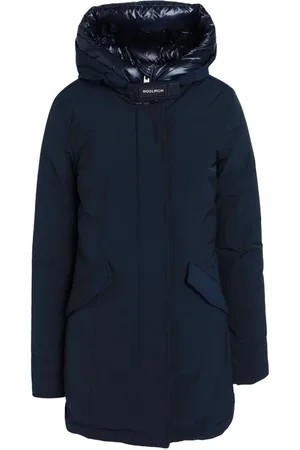 Woolrich Płaszcze, Kobieta, Niebieski, S, Poliester, Luxury Arctic Parka Midnight