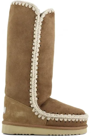 Mou Buty, Kobieta, brązowy, 37 EU, Skóra, 18 Shearling Ankle Boot