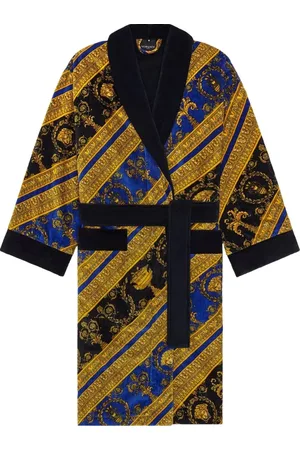 VERSACE Bielizna nocna, Mężczyzna, Wielobarwność, XL, Bawełna, Szlafrok I Love Baroque