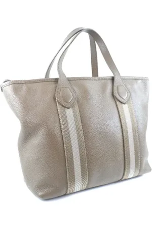Bally Pre-owned, Kobieta, Beżowy, ONE SIZE, Skóra, Pre-owned Skórzane torebki