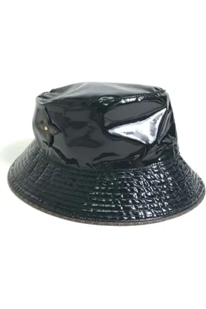 LOUIS VUITTON Pre-owned, Kobieta, Czarny, ONE SIZE, Pre-owned Fabric hats