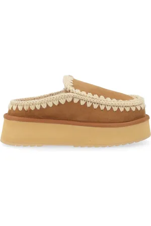 Mou Buty, Kobieta, brązowy, 37 EU, Skóra, Eskimo Platform Clog