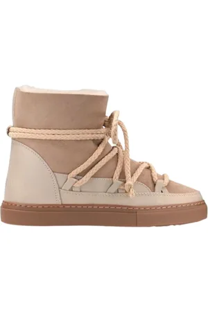 INUIKII Buty, Kobieta, Beżowy, 36 EU, Skóra, Klasyczny Sneaker