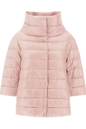 HERNO Kurtki, Kobieta, Różowy, S, Nylon, Ultralekka Kurtka Aminta z Nylonu