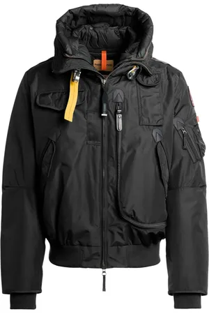 Parajumpers Kurtki, Mężczyzna, Czarny, S, Nylon, Czarna Kurtka Bomber